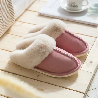 Home Fur Slippers Women