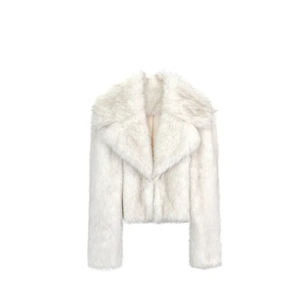 Faux Fur Elegance Coat Women's