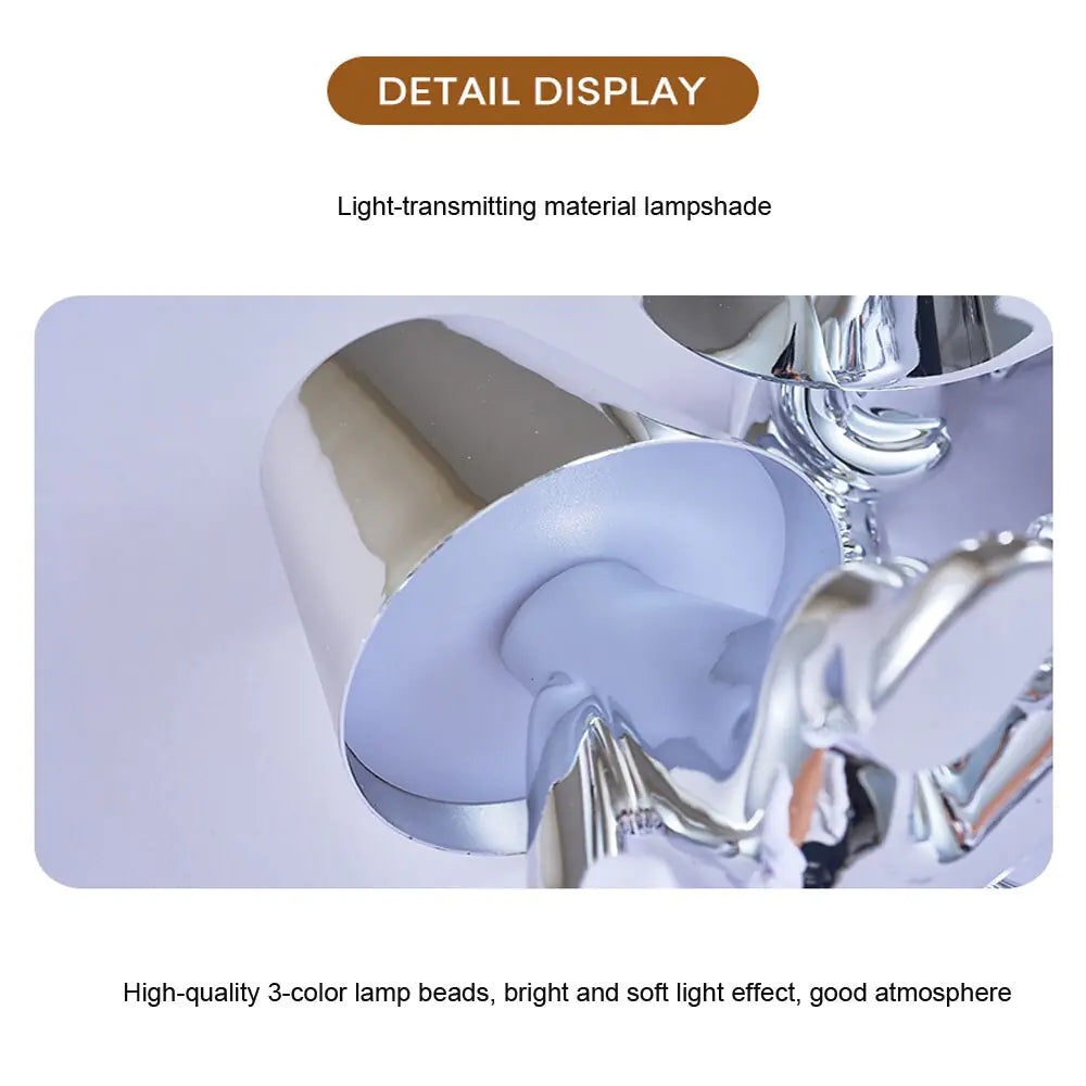 Golden Man LED Touch Lamp