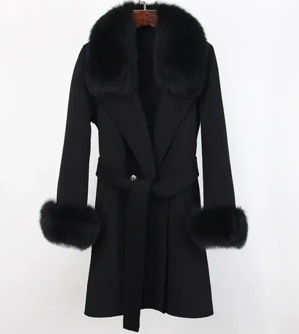 Women's Wool Over Coat