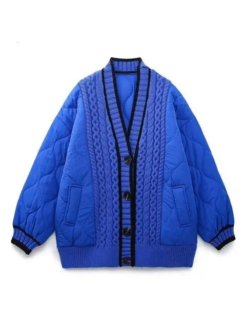 Knit Coat Cardigan Women Men Unisex