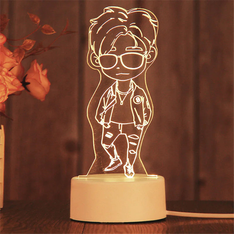 3D LED Night Light Lamp GIFT