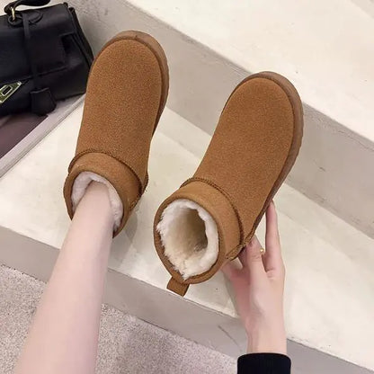 Women's Winter Flat Snow Boots