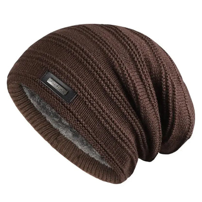 Men's Winter Fleece Lined Knitted Cap