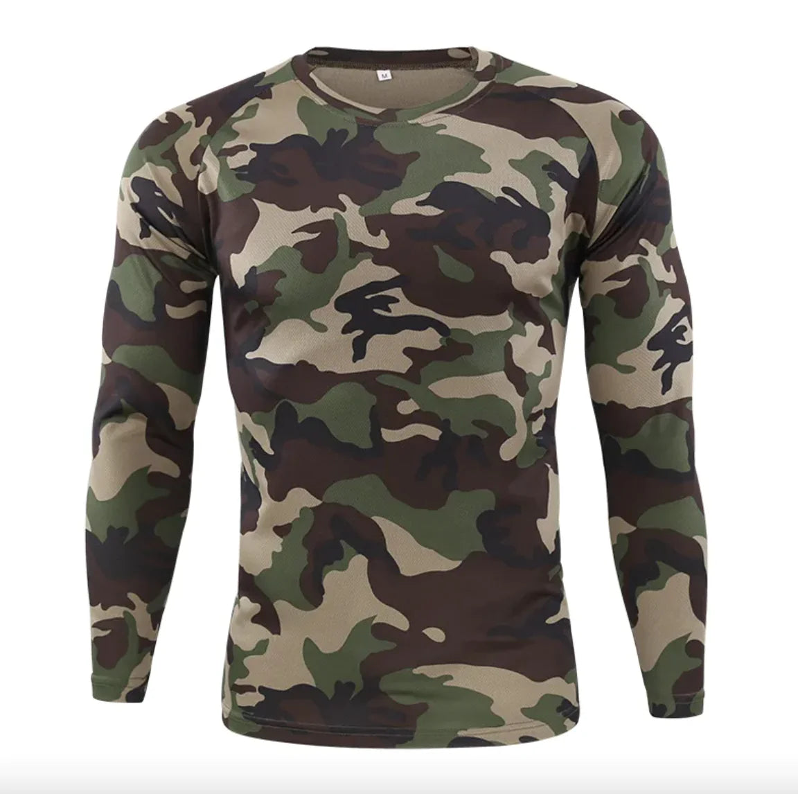 Camouflage Long-Sleeved Cycling Jersey - Outdoor Sports Gear