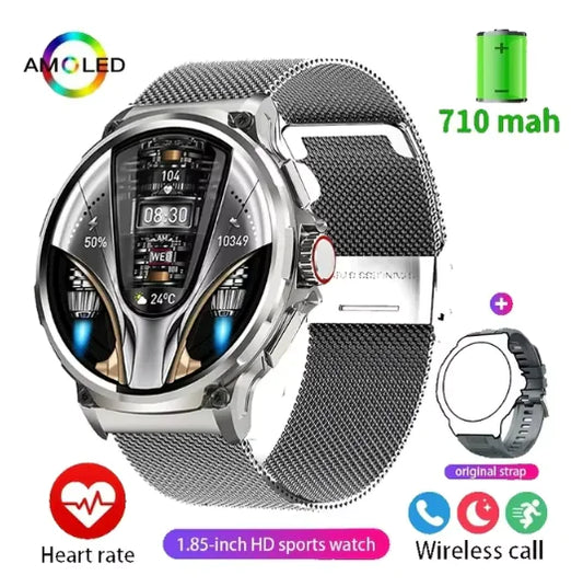 Military-Grade GPS Smartwatch for Men