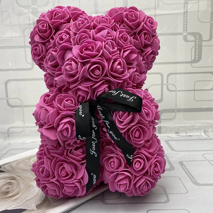 25cm Red Rose Teddy Bear Gift