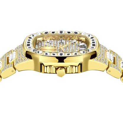 Luxury Rhinestone Calendar Watch