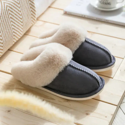 Home Fur Slippers Women