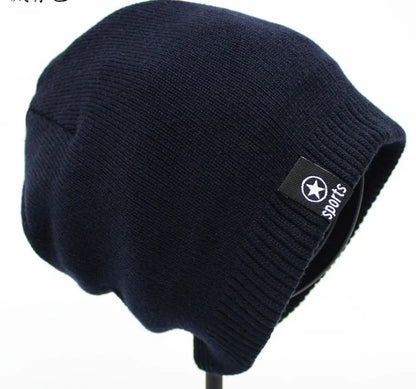 Warm Knitted Beanie Hats for Winter