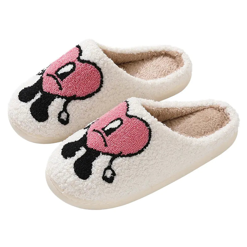 Bad Bunny Fluffy Slippers