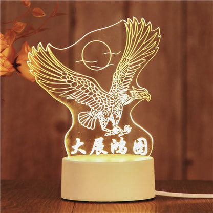 3D LED Night Light Lamp GIFT