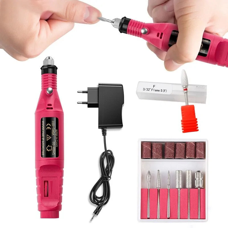 Professional Electric Nail Drill Set