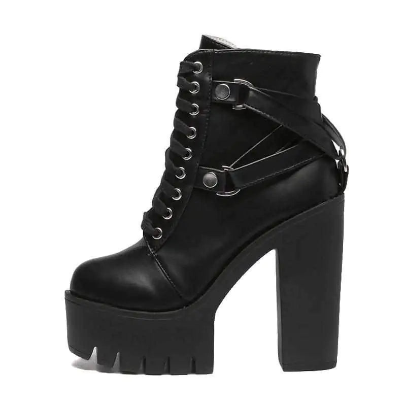 Jessica Platform Boot Heels