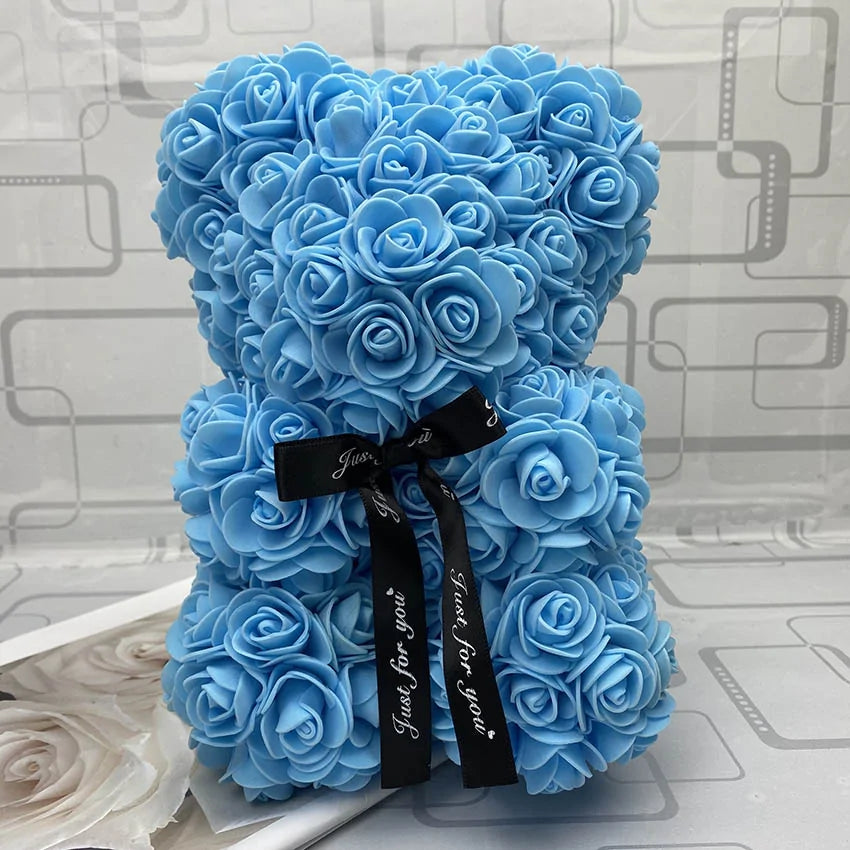 25cm Red Rose Teddy Bear Gift