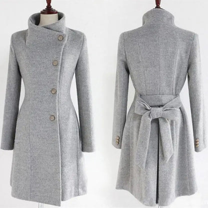 Winter Cashmere Long Women's Coat A Luxurious Gift