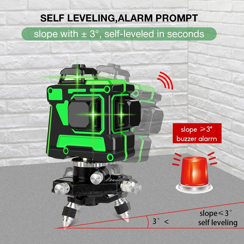 Green Laser Line With Tripod Battery