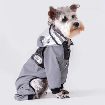 Dog Reflective Raincoat